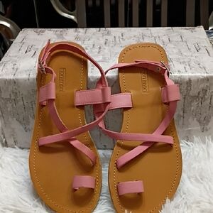 Hari Mari Women's Sz 7 Leather Sandals